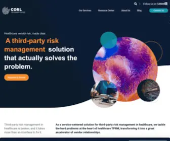 Corltech.com(CORL Technologies) Screenshot