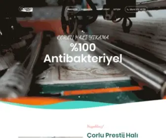 CorluprestijHaliyikama.com(Çorlu Prestij Halı Yıkama) Screenshot