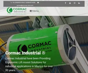 Cormac-IND.com(Cormac Industrial) Screenshot