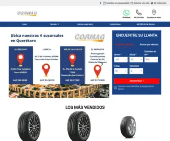 Cormagllantas.com(Llantas Michelin) Screenshot