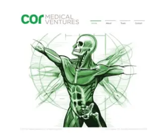 Cormedicalventures.com(Cor Medical Ventures LLC) Screenshot