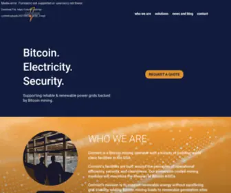 Cormint.com(Supporting reliable & renewable power grids backed by Bitcoin mining) Screenshot