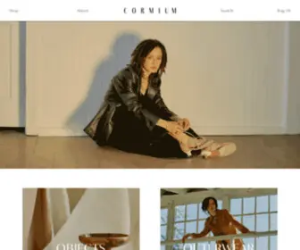 Cormium.com(Cormium – Cormium) Screenshot