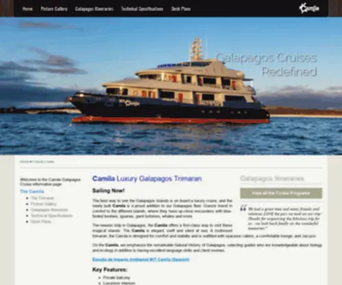Cormorantgalapagos.com(Cormorantgalapagos) Screenshot