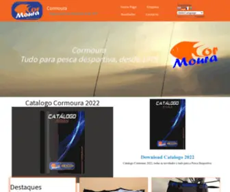 Cormoura.com(Artigos para Pesca Desportiva desde 1979) Screenshot