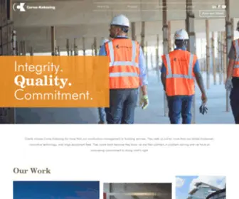 Corna.com(Corna Kokosing Construction Company) Screenshot