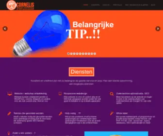 CornelisdeleeuwVanweenen.nl(Betaalbare freelance website ontwikkeling) Screenshot