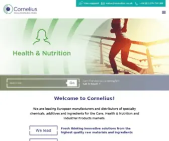 Cornelius.co.uk(Delivering the Difference) Screenshot