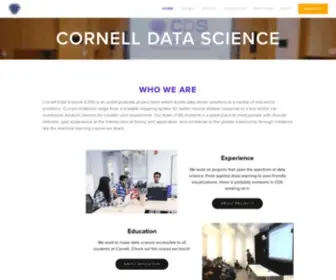 Cornelldata.science(Cornell Data Science) Screenshot