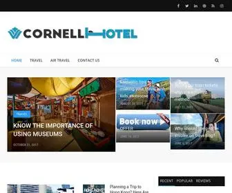 Cornellhotels.com(Nook and Corner) Screenshot