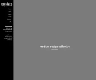 Cornellmedium.design(Medium Design Collective) Screenshot