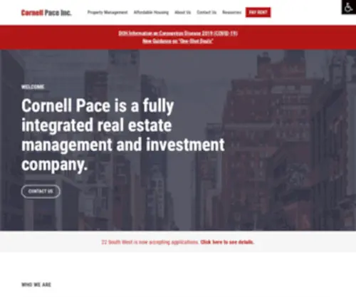 Cornellpace.com(Cornellpace) Screenshot