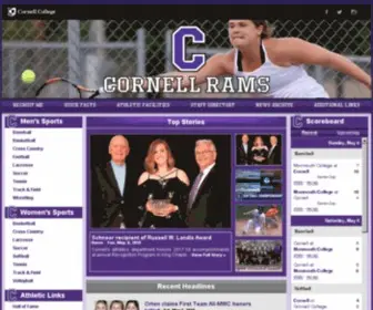 Cornellrams.com(Cornell College) Screenshot