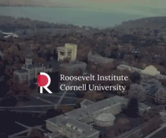 Cornellrooseveltinstitute.org(Cornell University) Screenshot