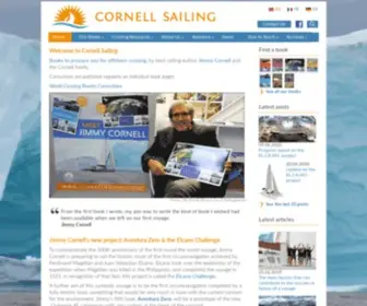 Cornellsailing.com(Jimmy Cornell's World Cruising Books) Screenshot