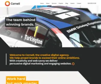 Cornellstudios.com(Web Design & Digital Marketing Agency) Screenshot