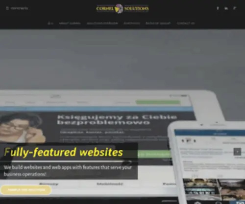 Cornelsolutions.com(Awesome Web Solutions) Screenshot