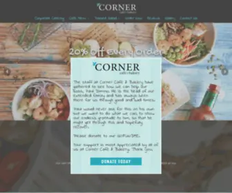 Cornercafe-Bakery.com(Corner Cafe Bakery) Screenshot