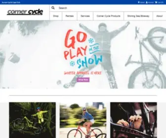 Cornercycle.com(Corner Cycle Cape Cod) Screenshot