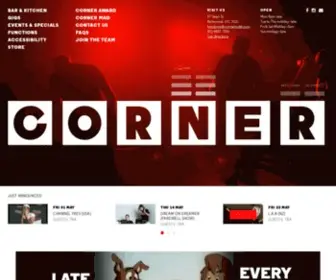 Cornerhotel.com(Corner Hotel) Screenshot