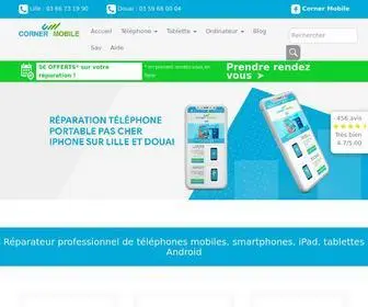 Cornermobile.fr(Cornermobile) Screenshot