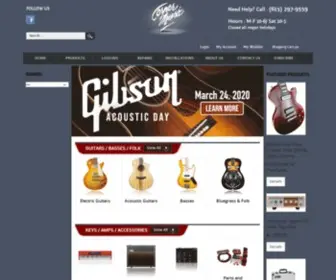 Cornermusic.com(Nashville's #1 Music Store) Screenshot