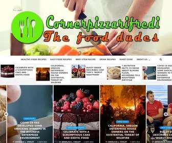 Cornerpizzarifredi.com(The food dudes) Screenshot