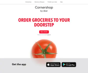 Cornershopapp.com(Cornershop) Screenshot