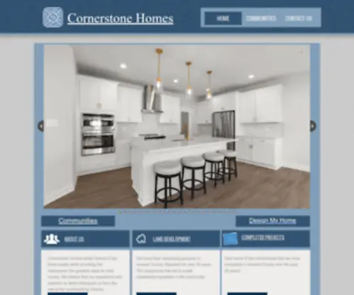 Cornerstone-Homes.com(Cornerstone Homes) Screenshot
