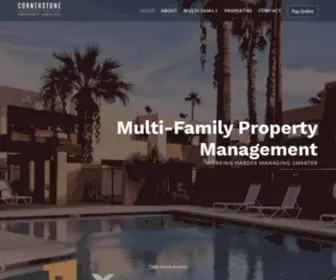 Cornerstone-MGT.com(Cornerstone Property Services) Screenshot