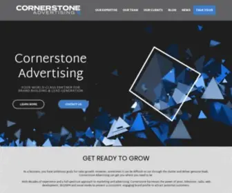 Cornerstonead.com(Cornerstone Advertising Inc) Screenshot
