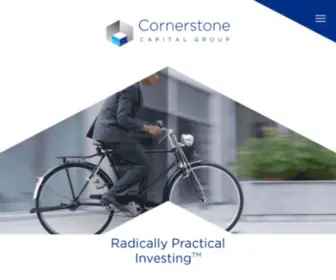 Cornerstonecapinc.com(Cornerstone Capital Group) Screenshot
