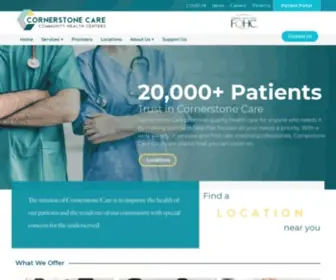 Cornerstonecare.com(Cornerstone Care) Screenshot