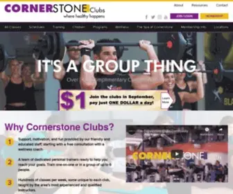 Cornerstoneclubs.com(Cornerstone Clubs Cornerstone Clubs) Screenshot