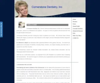 Cornerstonedentistrycarmel.com(Cornerstone Dentistry) Screenshot