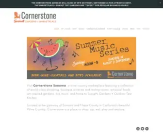 Cornerstonegardens.com(Cornerstone Sonoma) Screenshot