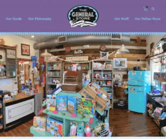 Cornerstonegeneralstore.com(The General Store at Cornerstone Montclair) Screenshot