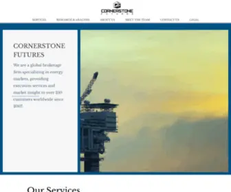 CornerstoneGlobalcommodities.com(Cornerstone Global Commodities) Screenshot