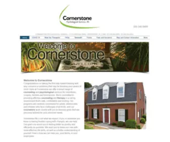 Cornerstonehelps.com(Counseling) Screenshot