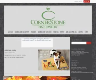 Cornerstonejeweler.com(Cornerstone Fine Jewelry) Screenshot