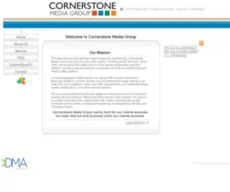 Cornerstonemediagroup.com(Cornerstone Media Group) Screenshot