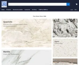 CornerstonemGinc.com(CornerStone Marble&Granites inc) Screenshot