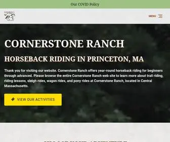Cornerstoneranch.org(Cornerstone Ranch) Screenshot