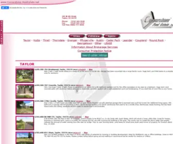 Cornerstonerealestateonline.com(Cornerstone Real Estate) Screenshot