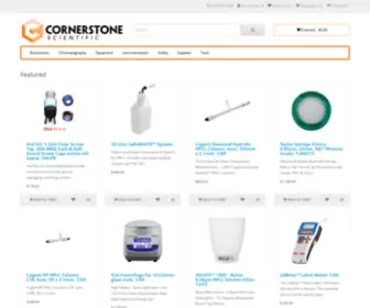 Cornerstonescientific.com(Cornerstone Scientific) Screenshot