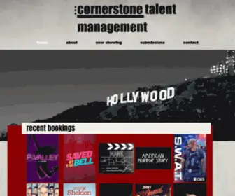 CornerstonetalentmGMT.com(Cornerstone Talent Management) Screenshot