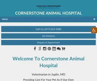 Cornerstonevet.info(Veterinarian in Joplin) Screenshot
