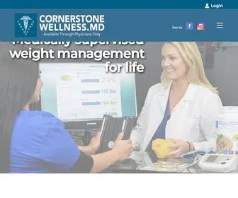 Cornerstonewellnessmd.com(Cornerstone Wellness MD) Screenshot