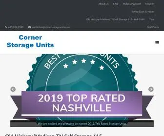 Cornerstorageunits.com(Self Storage Madison Tennessee) Screenshot