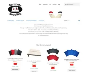 Cornholesupplies.com(Cornhole bags) Screenshot